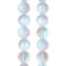 White Opal Glass Round Beads, 10mm by Bead Landing™